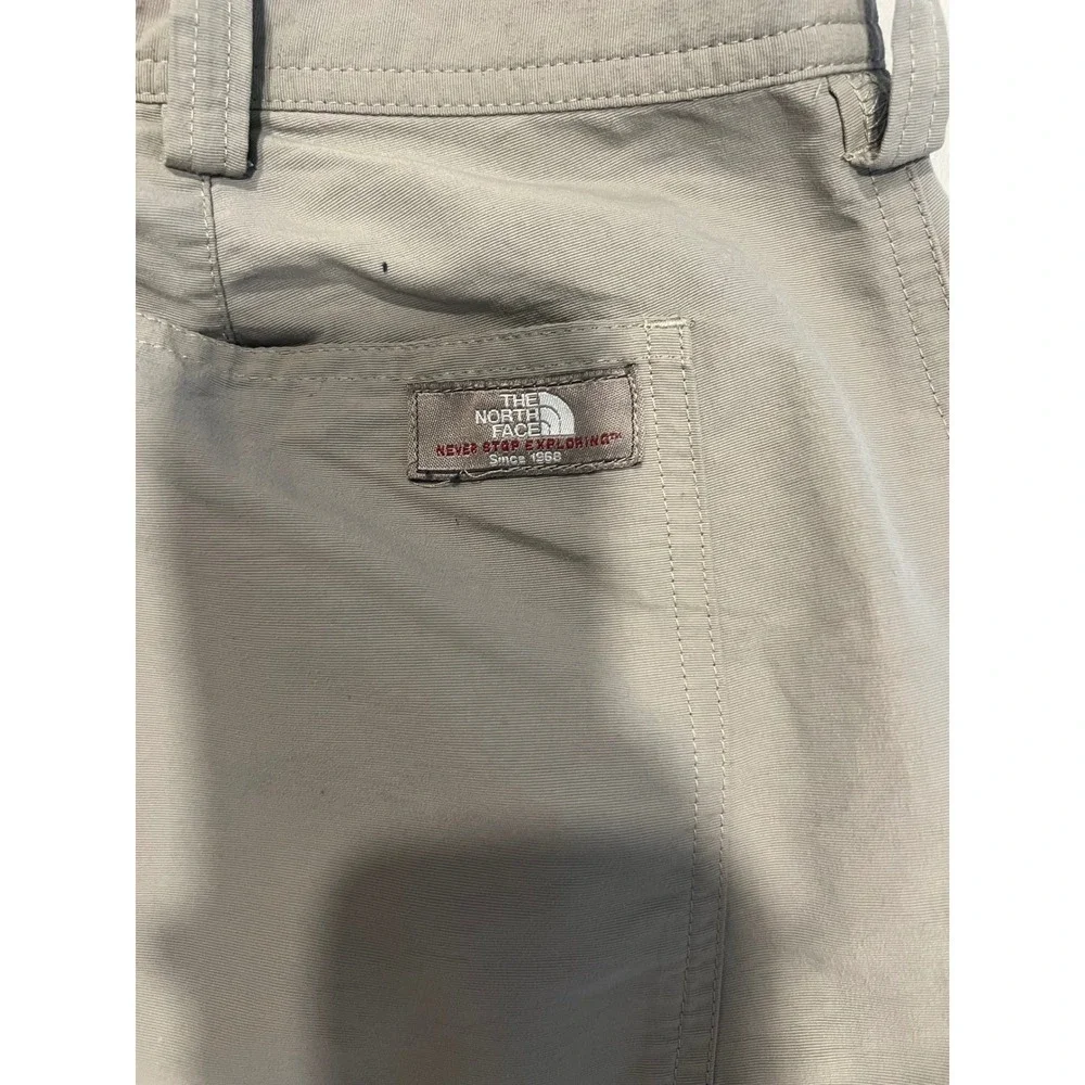 The North Face Mens Cargo Pants Hiking Utility Khaki Tan 38